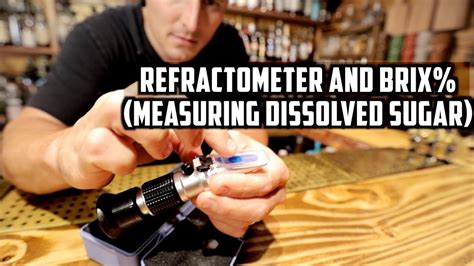 a refractometer measures:|how to read brix refractometer.